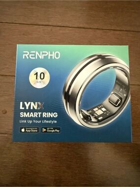 RENPHO Lynx Smart Ring — Silver
